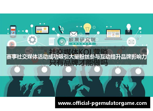 赛事社交媒体活动成功吸引大量粉丝参与互动提升品牌影响力