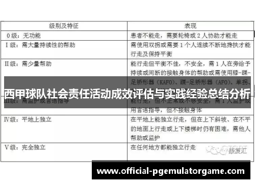 西甲球队社会责任活动成效评估与实践经验总结分析 西甲球队社会责任活动成效评估与实践经验总结分析